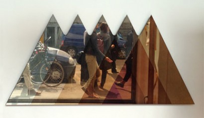 Transience Mirror - triangular - by David Derksen